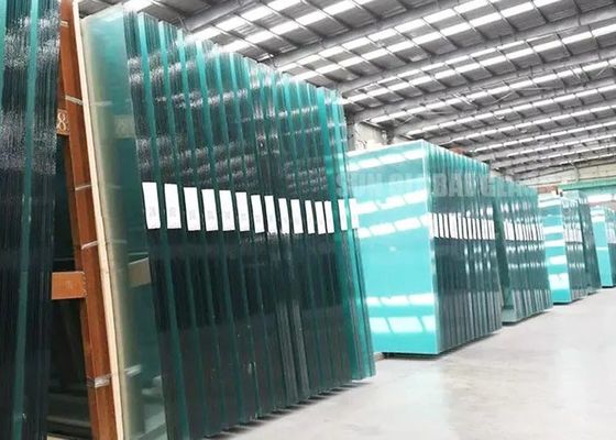 Edifício Decorativo Painéis de vidro laminado transparente Borda polida / Borda abobadada Vidro laminado arquitetônico CE SGCC padrão