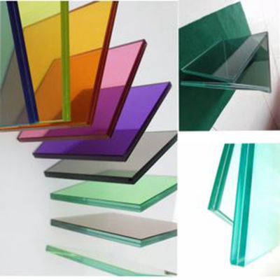 Vidro laminado de malha metálica resistente ao fogo vidro temperado 4mm 5mm 6mm 8mm 10mm vidro laminado de vidro duplo para decoração doméstica / parede de cortina