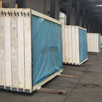 Construção de vidro refletor Edifício 2mm-12mm folha de vidro flutuante painel de vidro flutuante plano com excelente superfície plana