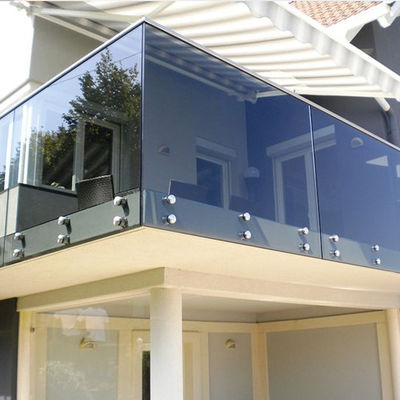 12 mm 6+6 mm 13.14 mm 13.52 mm Balustrada de vedação de vidro laminado temperado para decoração exterior e interior