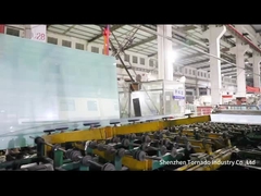 Fabricação de vidros laminados temperados