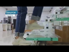 Pavimento de vidro laminado endurecido seguro e antiderrapante