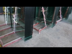 Vidro temperado de 6 mm com buracos de processamento e perfuração