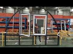 Vidro Isolante 5+12A+5 MM com Perfil de Alumínio 6063-T5 Usado para Portas e Janelas em Arco